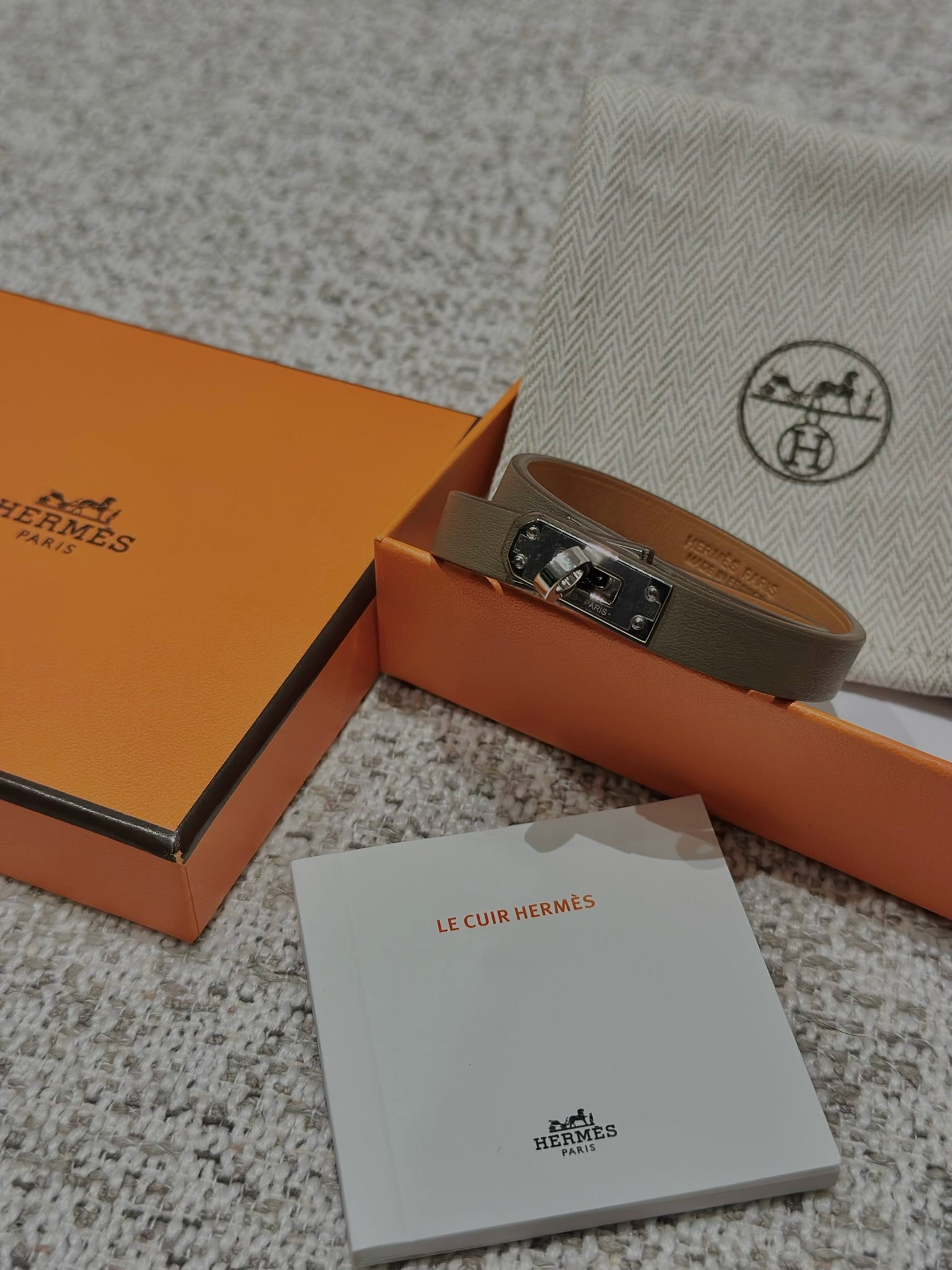 Hermès Mini Kelly Double Tour Bracelet