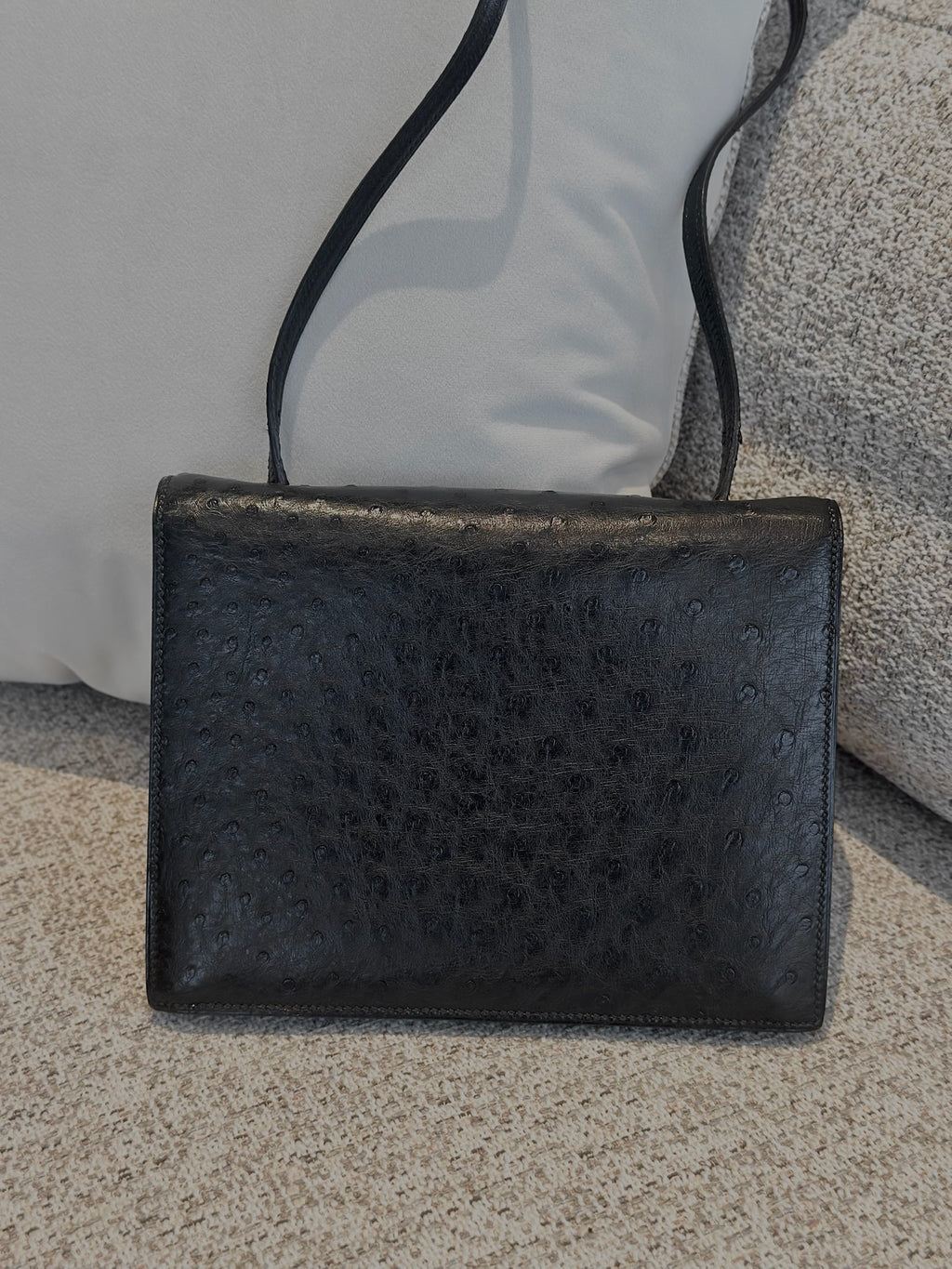 Vintage Hermès Ostrich Leather