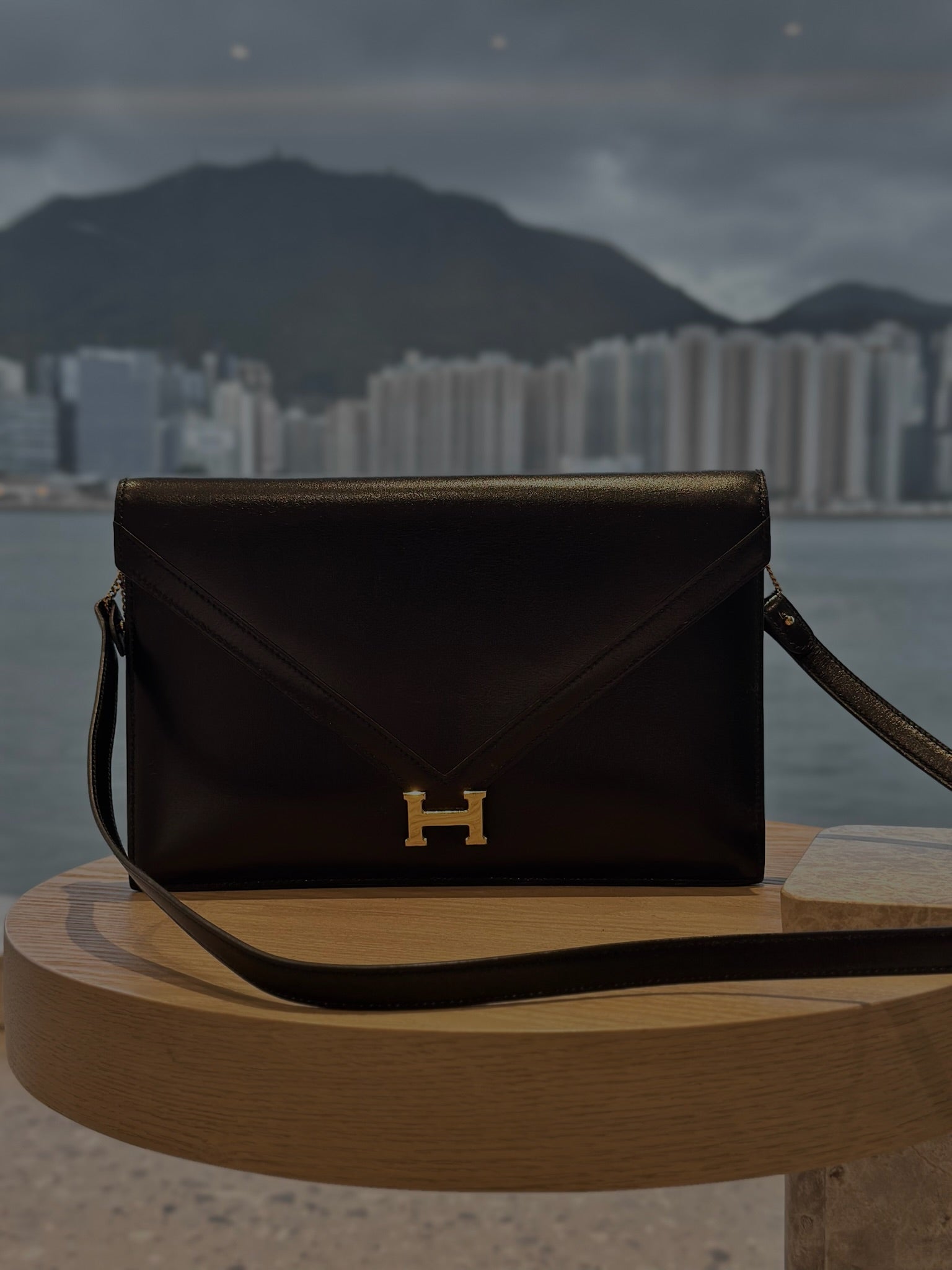 Vintage Hermès Box Calf Leather 1989